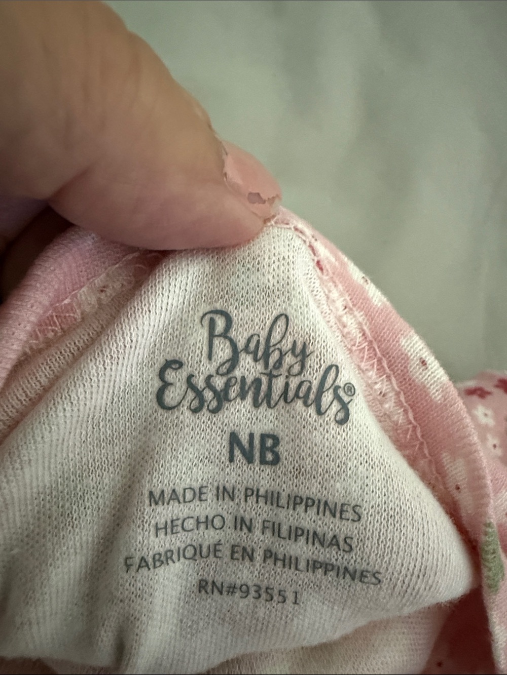 Baby Essentials Pink Floral 'Grandma Is My Bestie' One-Piece Set - Picture 2 of 4